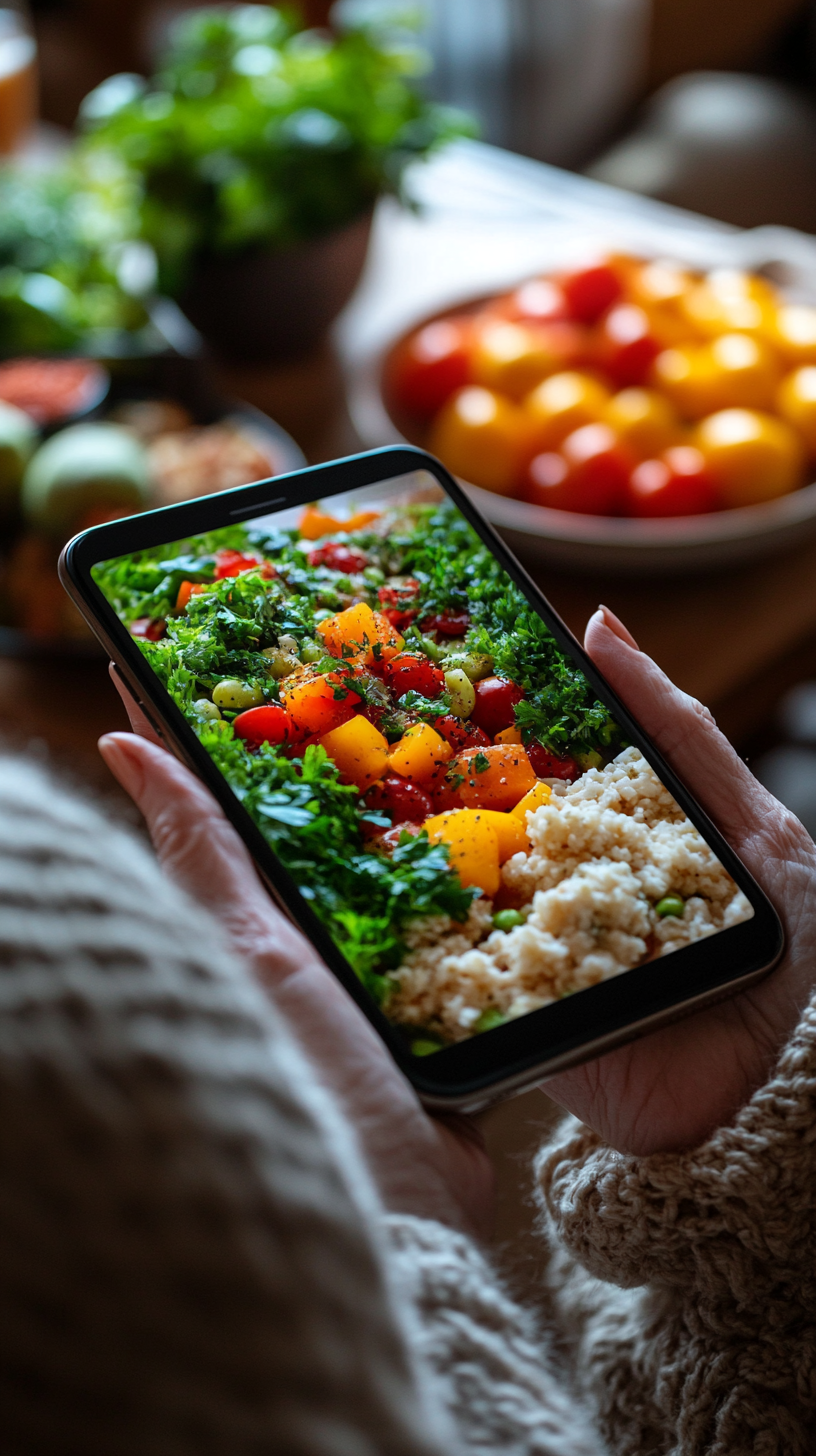 Щаслива пара готує здорову їжу разом